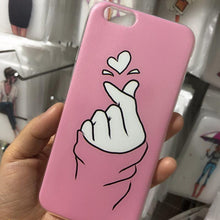 将图片加载到图库查看器，Cute Hearts Pattern Slim Thin Soft Shockproof Silicone Protective Case Case For Iphone 11 Case Cover Silicone Soft Cover For Iphone 5 5s Se 2020 6s 7 8 Plus Xs 11 Pro Max X Xr
