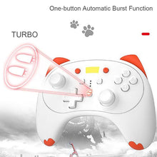 Load image into Gallery viewer, Cute Mini Cat Type Bluetooth Wireless Joystick Gamepad Controller Compatible With PC Laptop
