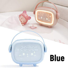 Load image into Gallery viewer, Cute Night Light Alarm Clock Timing Countdown Alarm Clock  Kids Alarm Clock Pink for Girls Bedroom Ok to Wake Children's Sleep Trainer Wake Up Light &amp; Night Light LED Smart Kids Alarm Clock Night Light For Home Decor
