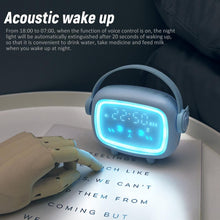 Load image into Gallery viewer, Cute Night Light Alarm Clock Timing Countdown Alarm Clock  Kids Alarm Clock Pink for Girls Bedroom Ok to Wake Children's Sleep Trainer Wake Up Light &amp; Night Light LED Smart Kids Alarm Clock Night Light For Home Decor
