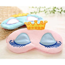 Load image into Gallery viewer, Cute Princess Eye Sleeping Mask Lightweight Eye Patch Comfortable Soft Blindfold Perfect For Blocking Light

