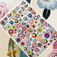 Load image into Gallery viewer, Cute rabbit Cute cat  Japanese Justice Girl 3D Back Glue Nail Sticker Nail Decoration Nail Art Nail Ornament Self Adhesive Nail Decals for Nail Art Decoration Including Hearts Stars Letters Bowknot Leaves Flowers Plants Fruits Butterflies for Woman
