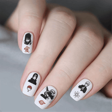 Load image into Gallery viewer, Cute rabbit Cute cat  Japanese Justice Girl 3D Back Glue Nail Sticker Nail Decoration Nail Art Nail Ornament Self Adhesive Nail Decals for Nail Art Decoration Including Hearts Stars Letters Bowknot Leaves Flowers Plants Fruits Butterflies for Woman
