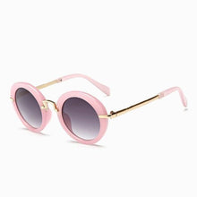 Load image into Gallery viewer, Cute Round Polarized Sunglasses for Kids Girls Boys UV400 Protection Fashionable &amp;  Children's Sunglasses New Cute Baby Round Frame &amp; Colorful Sunshade Mirror For Kids
