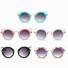 Load image into Gallery viewer, Cute Round Polarized Sunglasses for Kids Girls Boys UV400 Protection Fashionable &amp;  Children's Sunglasses New Cute Baby Round Frame &amp; Colorful Sunshade Mirror For Kids
