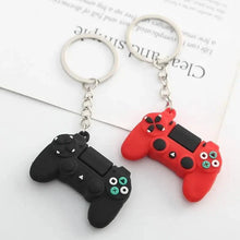 Load image into Gallery viewer, Cute Simple Video Game Joystick Machine Handle Keychain for Boyfriend - Couple Key Holder Trinket Gift
