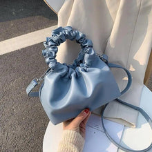 将图片加载到图库查看器，Cute Small Women's Leather Clutches Vintage Style Shoulder Messenger Bags , Handbag And Purses For Women

