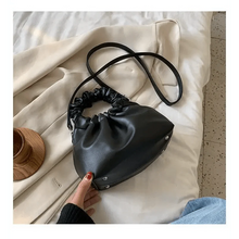 将图片加载到图库查看器，Cute Small Women's Leather Clutches Vintage Style Shoulder Messenger Bags , Handbag And Purses For Women
