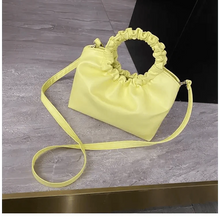 将图片加载到图库查看器，Cute Small Women's Leather Clutches Vintage Style Shoulder Messenger Bags , Handbag And Purses For Women
