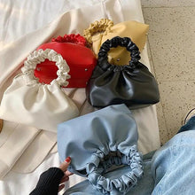 将图片加载到图库查看器，Cute Small Women's Leather Clutches Vintage Style Shoulder Messenger Bags , Handbag And Purses For Women
