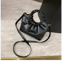 将图片加载到图库查看器，Cute Small Women's Leather Clutches Vintage Style Shoulder Messenger Bags , Handbag And Purses For Women
