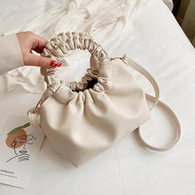 将图片加载到图库查看器，Cute Small Women's Leather Clutches Vintage Style Shoulder Messenger Bags , Handbag And Purses For Women
