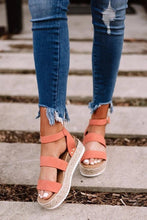将图片加载到图库查看器，Cute Summer Women Golden Sandals Platform Heels Cross Strap Ankle Lace Beach Party Shoes Open Toe Ankle Platform Strap Casual Shoes Platform Wrap Rubber Sole Flat Sandal
