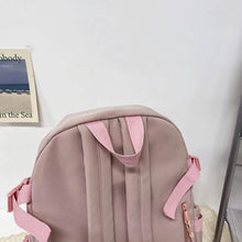 Load image into Gallery viewer, Cute Waterproof Multi-Pocket Women Backpacks with Bear Doll
