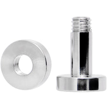 将图片加载到图库查看器，8G Stainless Steel Screw Fit Tunnel Plug Set
