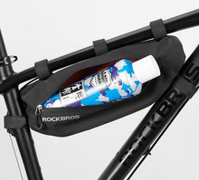 Load image into Gallery viewer, Cycling Bicycle Bags Top Tube Front Frame Bag Waterproof Road  Dirt-resistant Bike Accessories Bags  Bike Frame Bag Waterproof Bike Elegant Design Bag Bicycle Under Top Tube Bag Corner Pouch Storage Bag For Cycling Accessories
