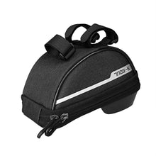 Load image into Gallery viewer, Cycling Bicycle Bike Head Tube Handlebar Cell Mobile Phone Bag Case Holder Screen Phone Mount Bags Case Bag Bicycle Bag Waterproof Bike Phone Mount Top Tube Bag Bike Phone Case Holder Accessories Cycling Pouch Compatible With Smartphones
