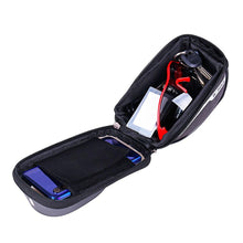 Load image into Gallery viewer, Cycling Bicycle Bike Head Tube Handlebar Cell Mobile Phone Bag Case Holder Screen Phone Mount Bags Case Bag Bicycle Bag Waterproof Bike Phone Mount Top Tube Bag Bike Phone Case Holder Accessories Cycling Pouch Compatible With Smartphones
