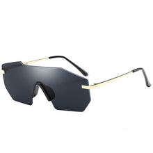 Load image into Gallery viewer, Cycling Glasseses Sports Sunglasses UV400 Protection Baseball Fishing Ski Running Go Unisex Polarized Rectangle Shape Sunglasses For Men &amp; Women Retro Shape Mirror Frameless Glasses

