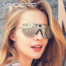 Load image into Gallery viewer, Cycling Glasseses Sports Sunglasses UV400 Protection Baseball Fishing Ski Running Go Unisex Polarized Rectangle Shape Sunglasses For Men &amp; Women Retro Shape Mirror Frameless Glasses
