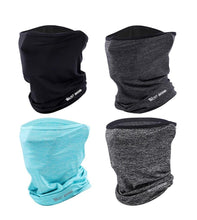 将图片加载到图库查看器，Cycling Headwear Winter Men Anti-sweat Breathable Cycling Face Cover Running Bicycle Bandana Sports Scarf Headband Neck Gaiter Face Mask Scarf Dust Sun Protection Cool Lightweight Windproof Breathable Fishing Hiking Running Cycling
