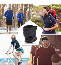将图片加载到图库查看器，Cycling Headwear Winter Men Anti-sweat Breathable Cycling Face Cover Running Bicycle Bandana Sports Scarf Headband Neck Gaiter Face Mask Scarf Dust Sun Protection Cool Lightweight Windproof Breathable Fishing Hiking Running Cycling

