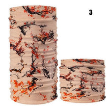 将图片加载到图库查看器，Cycling Mask Outdoor Sports Magic Head Scarf Printing Headband Bike Wrist Band Bandana for Windproof Sunscreen Bike Masks Bandanas Women Men Neck Gaiter Cover Turban Multipurpose Balaclava Elastic UV Face Shields for Women
