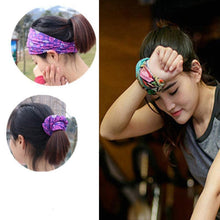 将图片加载到图库查看器，Cycling Mask Outdoor Sports Magic Head Scarf Printing Headband Bike Wrist Band Bandana for Windproof Sunscreen Bike Masks Bandanas Women Men Neck Gaiter Cover Turban Multipurpose Balaclava Elastic UV Face Shields for Women
