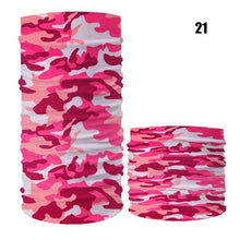 将图片加载到图库查看器，Cycling Mask Outdoor Sports Magic Head Scarf Printing Headband Bike Wrist Band Bandana for Windproof Sunscreen Bike Masks Bandanas Women Men Neck Gaiter Cover Turban Multipurpose Balaclava Elastic UV Face Shields for Women
