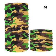 将图片加载到图库查看器，Cycling Mask Outdoor Sports Magic Head Scarf Printing Headband Bike Wrist Band Bandana for Windproof Sunscreen Bike Masks Bandanas Women Men Neck Gaiter Cover Turban Multipurpose Balaclava Elastic UV Face Shields for Women
