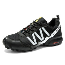 Load image into Gallery viewer, Cycling Mens Waterproof Outdoor Hiking Sneakers Men's Trail Running Shoes Fashion Hiking Sneakers For Men Tennis Cross Training Shoe Mens Casual Outdoor Walking Workout Footwear
