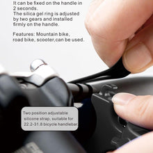 Load image into Gallery viewer, Cycling Mountain Road Bike Electronic Horn USB Rechargeable Electric Scooter Bicycle Handlebar Sound Alarm Ring Bell Outdoor Mini Bicycle Horn 130 db Loud Handlebar Cycling Alarm Alert Ring For Mountain Bike

