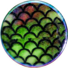 Load image into Gallery viewer, Rainbow Acrylic Magical Mermaid Single Flare Plug Set 4mm to 12mm
