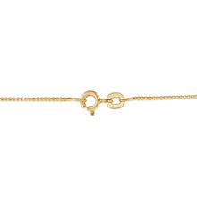 Load image into Gallery viewer, 14K Yellow Gold Plated .925 Sterling Silver 1.0 Cttw Champagne Diamond Heart Pendant Necklace (K-L Color, I1-I2 Clarity) - 18"
