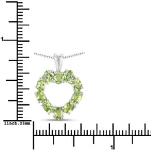 Load image into Gallery viewer, 1.70 Carat Genuine Peridot .925 Sterling Silver Pendant
