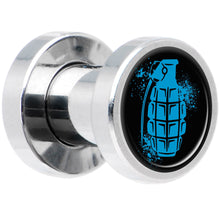 将图片加载到图库查看器，Blue Grenade Steel Screw Fit Plug Set 4G
