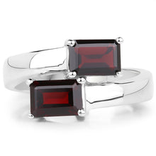Load image into Gallery viewer, 2.40 Carat Genuine  Garnet .925 Sterling Silver Ring
