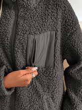 Load image into Gallery viewer, Winter Warm Zip Up Long Sleeve Jacket Fuzzy Cozy &amp; Stylish Jacket Cold-Weather Essential Outdoor Jacket
