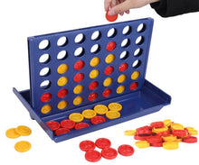 Load image into Gallery viewer, 1 Set Connect 4 In A Line Board Game Foldable Children's Educational Toys for Kid Sports Entertainment Gifts For Kids Birthday
