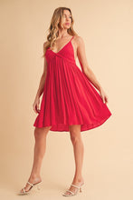 Load image into Gallery viewer, New Summer Ruched Plunge Mini Cami Dress For Women Chic &amp; Flattering, Sculpted Fit, Plunging Romantic Neckline for Night Out &amp; Special Events
