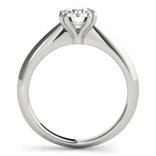 Load image into Gallery viewer, 14k White Gold Double Prong Set Solitaire Diamond Engagement Ring (1 cttw)
