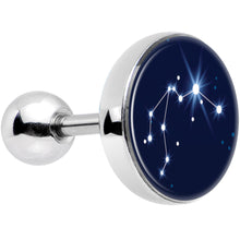 将图片加载到图库查看器，Zodiac Constellation Aquarius Tragus Cartilage Earring

