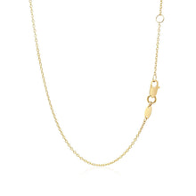 Load image into Gallery viewer, 14k Yellow Gold Smooth Flat Horizontal Bar Style Necklace
