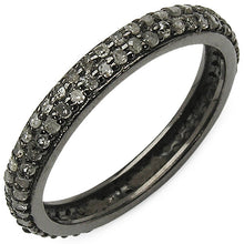 Load image into Gallery viewer, 0.67 Carat Genuine TLB Diamond .925 Sterling Silver Ring
