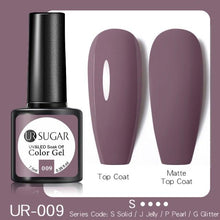 Load image into Gallery viewer, Dark Blue Matte Colorful UV Nail Gel Polish Semi Permanent Popular High Quality Fashion Design
