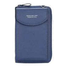 将图片加载到图库查看器，Dazzling Women Wallet Bags Big Card Holder Clutch Messenger Long Shoulder Straps - Trendy Designer Female Clutch Cross Body Bag
