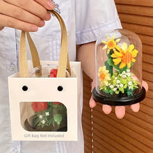 Load image into Gallery viewer, DIY Flower Building Blocks Set - Romantic Proposal Decor, Desktop Ornament &amp; Puzzle Toy, Perfect Birthday Gift Ramadan Mubarak
