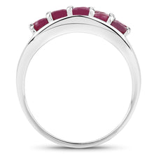 将图片加载到图库查看器，1.30 Carat Genuine Ruby .925 Sterling Silver Ring
