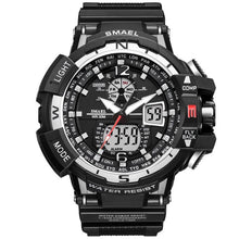 将图片加载到图库查看器，NEW Modern RED Sport Watch For Men and Woman With LED Digital Quartz Display Men's Top Brand Luxury Digital-watch Relogio Masculino In Army Military Popular Design Waterproof 50M
