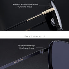 将图片加载到图库查看器，Luxury Elegant Square Polarized Sunglasses Brand Driving Glasses for Men and Boys With UV400 Protection
